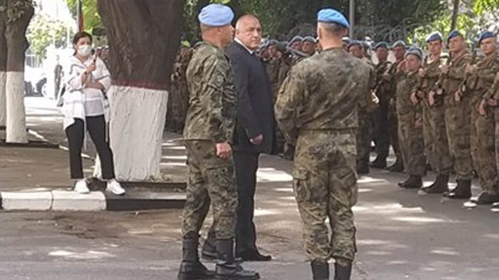 Бойко Борисов пристигна в Спецсилите в Пловдив (ВИДЕО)